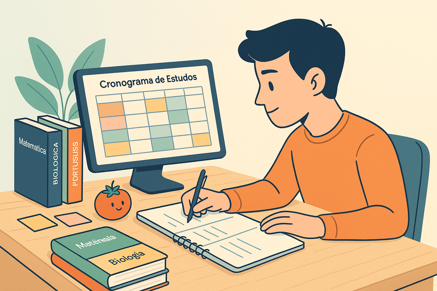 Como Criar um Cronograma de Estudos Eficiente para o ENEM